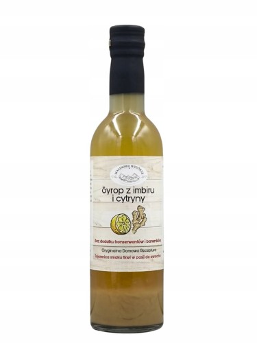 Syrop z Imbiru i cytryny - nowość
