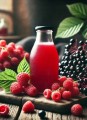 Syrop z Malin i Czarnego bzu - pychota !