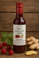 SYROP Z MALIN I IMBIRU 100% NATURALNY DOMOWY DO HERBATY WODY DESERÓW 375ML